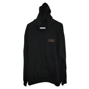 Vibes black hoodie size XL says SAVAGE on the front